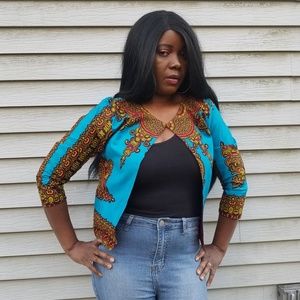 African Print Jacket